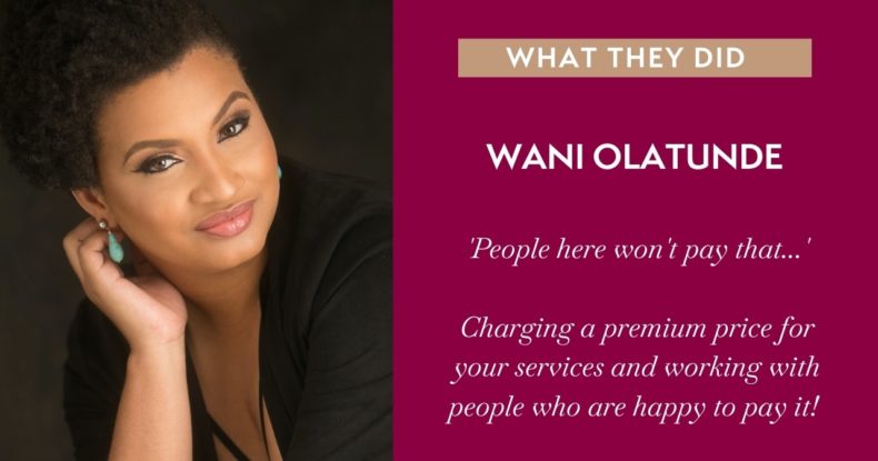 People here won’t pay that – with Wani Olatunde