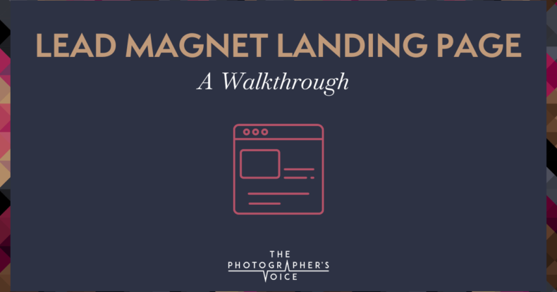 Lead Magnet Landing Page Walkthrough