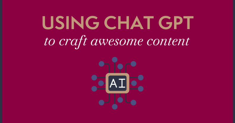 Using ChatGPT to Craft Awesome Content